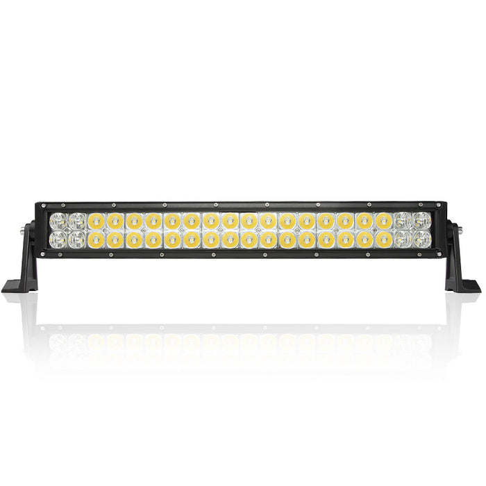 Auxbeam 22" 120W Straight Spot & Flood Beam Off Road LED Light Bar