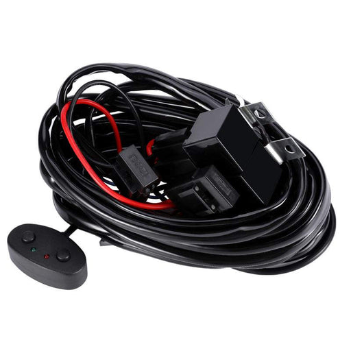 Auxbeam Universal Dual Switch Wire Harness for 60W/120W/180W/240W LED Lights