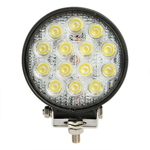 Auxbeam 4.5" 42W Round Flood Beam Off Road LED Driving Light