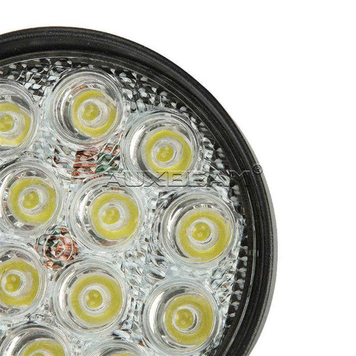 Auxbeam 4.5" 42W Round Flood Beam Off Road LED Driving Light