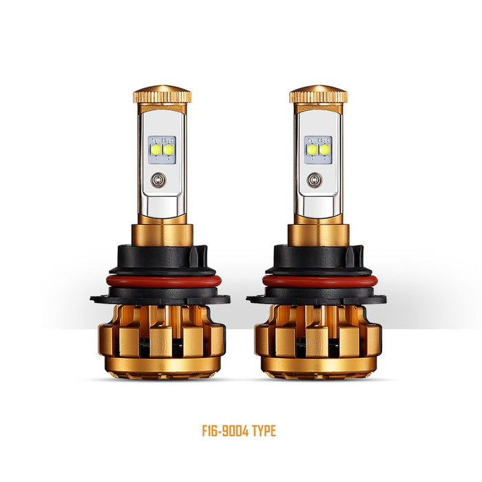 Auxbeam Auxbeam 9004/HB1 F-16 High/Low Beam Cree LED Headlight