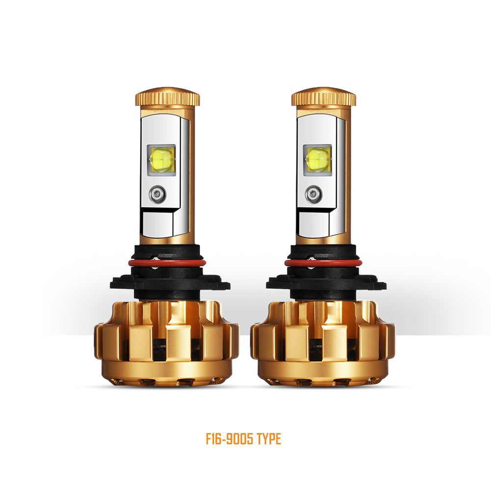 Auxbeam Auxbeam 9005/HB3/H10 F-16 High/Low Beam Cree LED Headlight