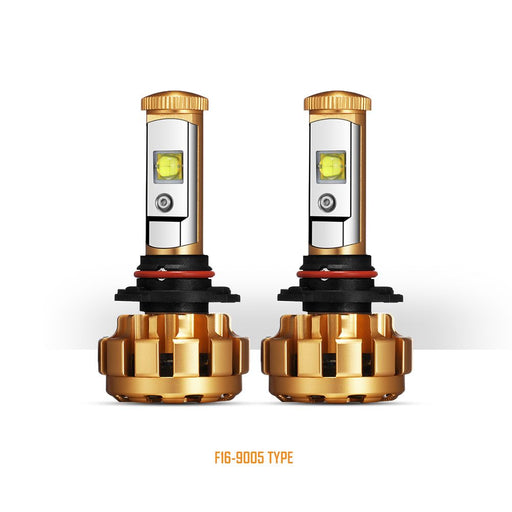 Auxbeam Auxbeam 9005/HB3/H10 F-16 High/Low Beam Cree LED Headlight
