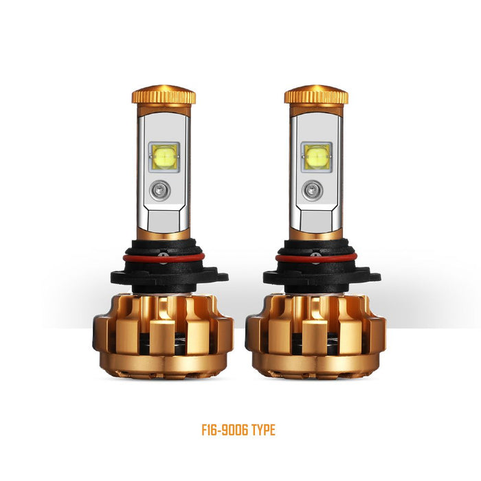 Auxbeam Auxbeam 9006/HB4 F-16 Single Beam Cree LED Headlight