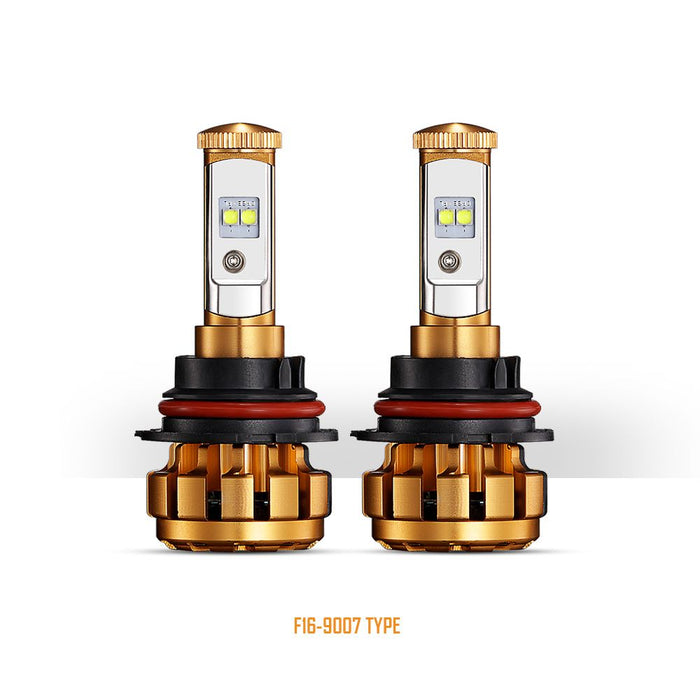 Auxbeam Auxbeam 9007/HB5 F-16 High/Low Beam Cree LED Headlight