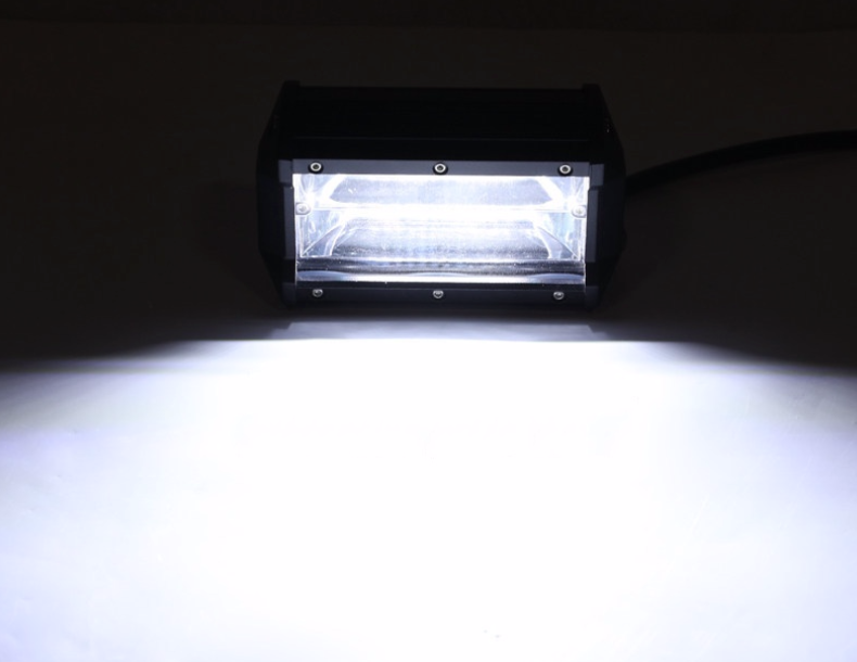 Auxbeam Pair of 5 inch 24W Cree LED Flood Beam Fog Lights