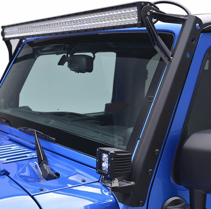 Auxbeam 3" 18W Cube Spot Beam Off Road LED Light w/ Mounts & Hardware