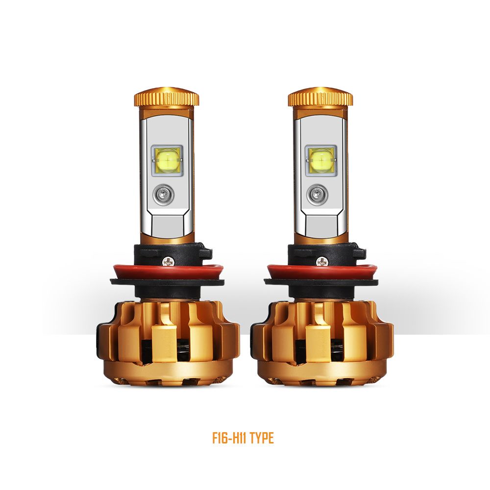 Auxbeam Auxbeam H11/H9/H8 F-16 High/Low Beam Cree LED Headlight