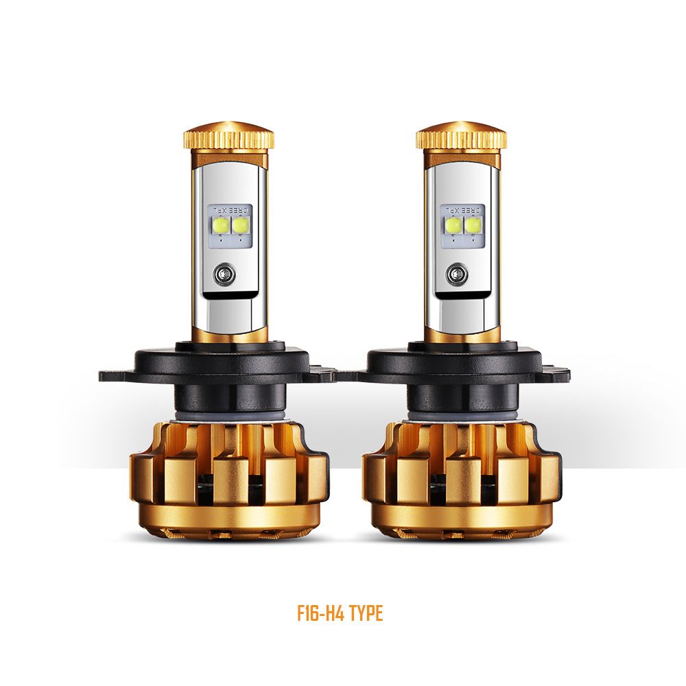 Auxbeam Auxbeam H4/9003/HB2 F-16 High/Low Beam Cree LED Headlight