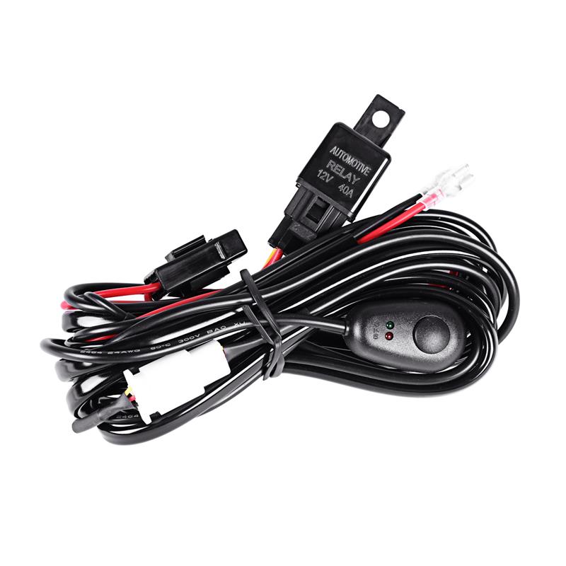 Auxbeam Universal Wire Harness Kit for Pair of LED Lights